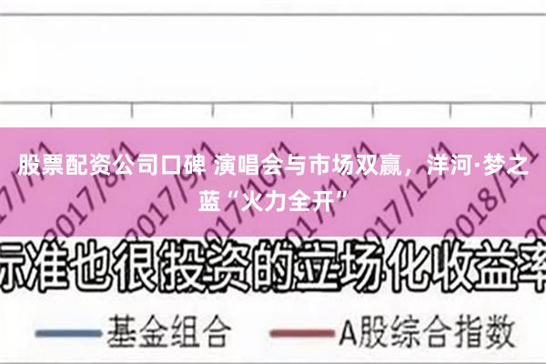 股票配资公司口碑 演唱会与市场双赢，洋河·梦之蓝“火力全开”