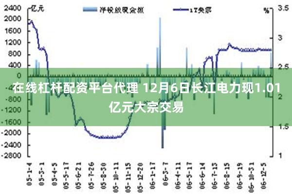 在线杠杆配资平台代理 12月6日长江电力现1.01亿元大宗交易